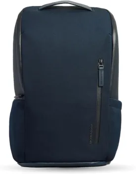 Troubadour Pioneer Backpack 3.0 - Premium Everyday Bag with Padded Laptop Section, Ventilated Shoe Compartment & Sustainable Waterproof Material - All-Day Lightweight Comfort Design - Navy